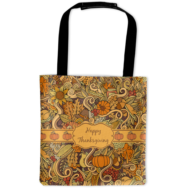 Custom Thanksgiving Auto Back Seat Organizer Bag (Personalized)