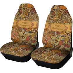 Thanksgiving Car Seat Covers (Set of Two) (Personalized)