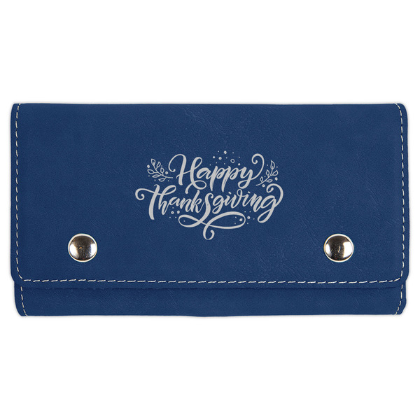 Custom Thanksgiving Cards & Dice Set - Navy Blue