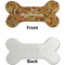 Thanksgiving Ceramic Flat Ornament - Bone Front & Back Single Print (APPROVAL)