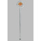 Thanksgiving Clear Plastic 7" Stir Stick - Round - Single Stick