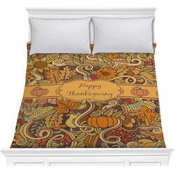 Thanksgiving Comforter - Full / Queen (Personalized)