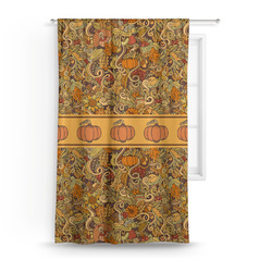 Thanksgiving Curtain Panel - Custom Size