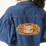 Thanksgiving Twill Iron On Patch - Custom Shape - 3XL