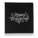 Thanksgiving Leather Binder - 1" - Black