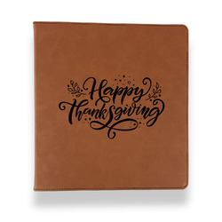 Thanksgiving Leather Binder - 1" - Rawhide