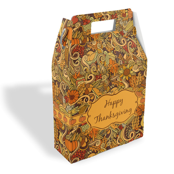 Custom Thanksgiving Gable Favor Box