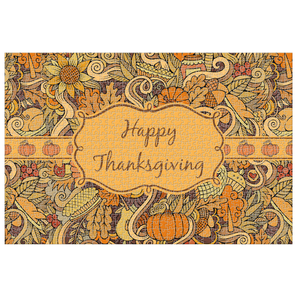 Custom Thanksgiving Jigsaw Puzzle - 1000-piece