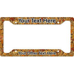 Thanksgiving License Plate Frame - Style A