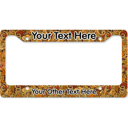 Thanksgiving License Plate Frame - Style B