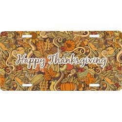 Thanksgiving Front License Plate (Personalized)