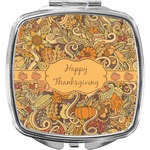 Thanksgiving Compact Makeup Mirror (Personalized)