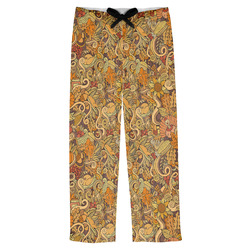 Thanksgiving Mens Pajama Pants - XS