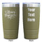 Thanksgiving Olive Polar Camel Tumbler - 20oz - Double Sided - Approval