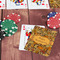 Thanksgiving On Table with Poker Chips