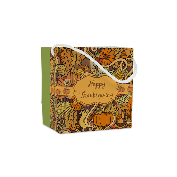 Custom Thanksgiving Party Favor Gift Bags - Gloss