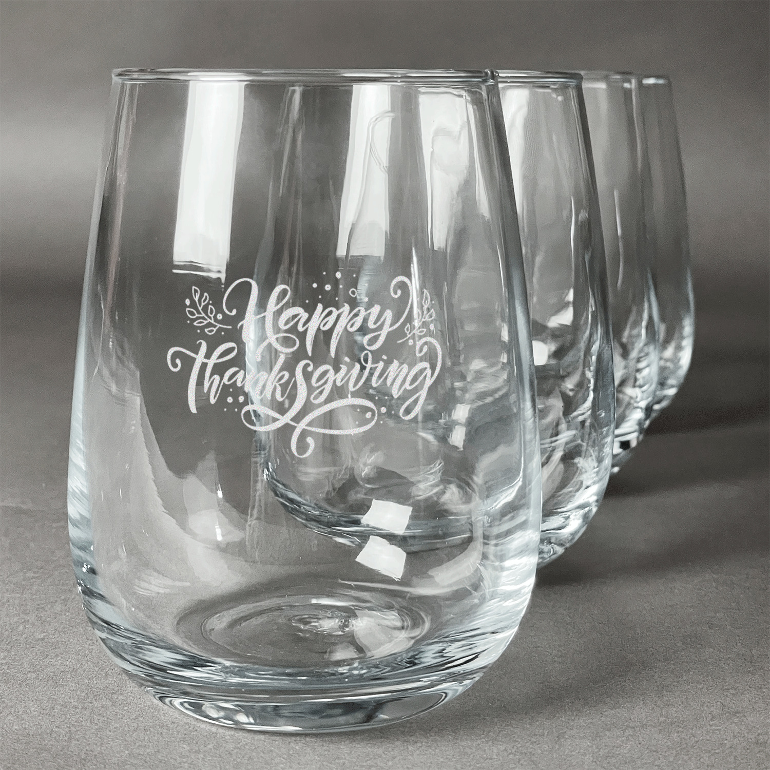 customized wine glasses