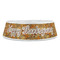 Thanksgiving Plastic Pet Bowls - Large - FRONT