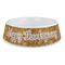 Thanksgiving Plastic Pet Bowls - Large - MAIN