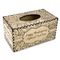 Thanksgiving Rectangle Tissue Box Covers - Wood - Front