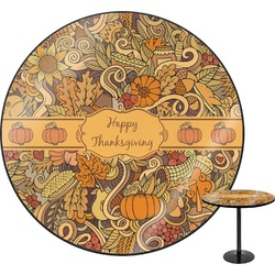 Thanksgiving Round Table - 30" (Personalized)