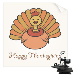 Thanksgiving Sublimation Transfer - Shirt Back / Men (Personalized)