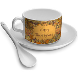 Thanksgiving Tea Cup - Single (Personalized)