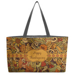 Thanksgiving Beach Totes Bag - w/ Black Handles