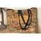 Thanksgiving Tote w/Black Handles - Lifestyle View