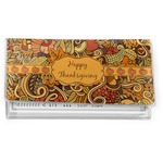 Thanksgiving Vinyl Checkbook Cover (Personalized)