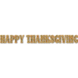 Thanksgiving Name/Text Decal - Large (Personalized)