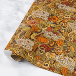 Thanksgiving Wrapping Paper Roll - Medium