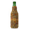 Thanksgiving Zipper Bottle Cooler - FRONT (bottle)