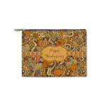 Thanksgiving Zipper Pouch - Small - 8.5"x6" (Personalized)