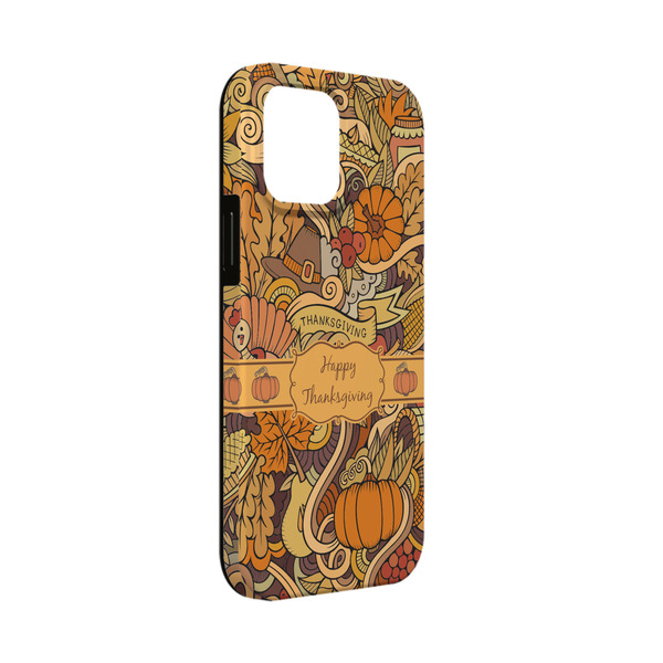 Custom Thanksgiving iPhone Case - Rubber Lined - iPhone 13 Mini