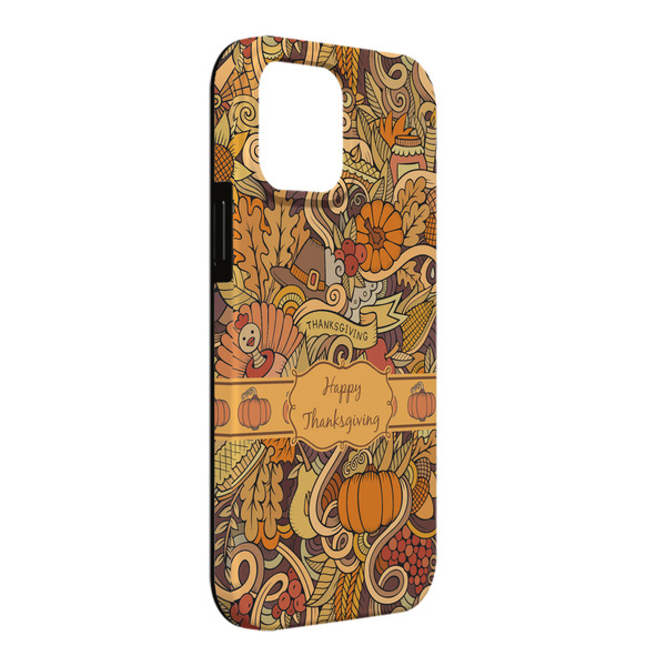 Custom Thanksgiving iPhone Case - Rubber Lined - iPhone 13 Pro Max