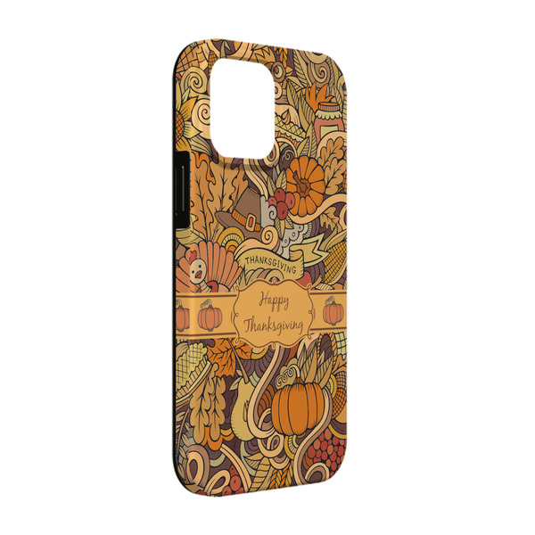 Custom Thanksgiving iPhone Case - Rubber Lined - iPhone 13