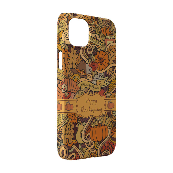 Custom Thanksgiving iPhone Case - Plastic - iPhone 14 Pro