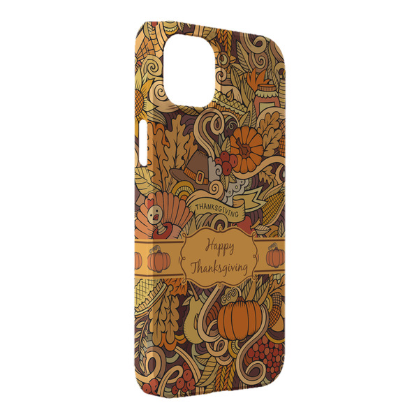 Custom Thanksgiving iPhone Case - Plastic - iPhone 14 Pro Max