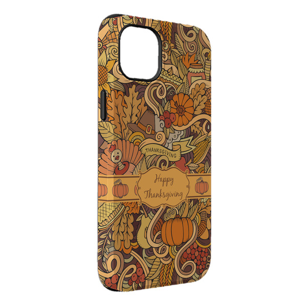 Custom Thanksgiving iPhone Case - Rubber Lined - iPhone 14 Pro Max