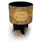 Thanksgiving Black Beach Spiker Drink Holder (Personalized)