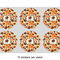 Traditional Thanksgiving 3" Multipurpose Round Labels - Sheet