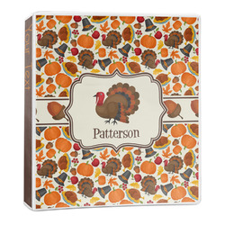 Traditional Thanksgiving 3-Ring Binder - 1 inch (Personalized)