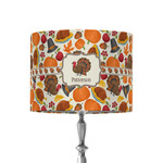 Traditional Thanksgiving 8" Drum Lamp Shade - Fabric (Personalized)