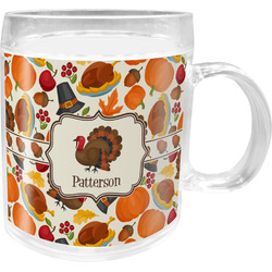 Traditional Thanksgiving Acrylic Kids Mug (Personalized)