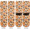 Traditional Thanksgiving Adult Crew Socks - Double Pair - Front and Back - Apvl