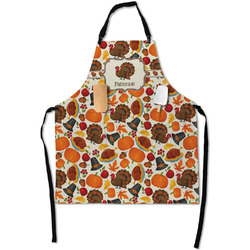 Traditional Thanksgiving Apron With Pockets w/ Name or Text