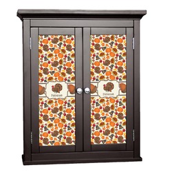 Traditional Thanksgiving Cabinet Decal - Small (Personalized)