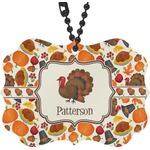 Traditional Thanksgiving Rear View Mirror Decor (Personalized)