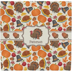 Traditional Thanksgiving Ceramic Tile Hot Pad (Personalized)
